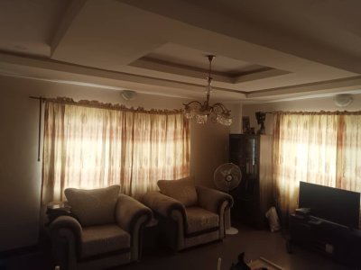 4 bedroom bungalow at elewure on a 2 plot of land #35m 4