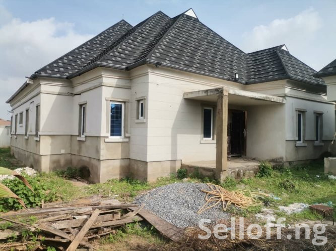 Newly completed 4 bedroom bungalow is available for sale