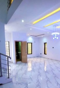 To Let: Newly built semi-detached 4-bedroom duplex for rent.