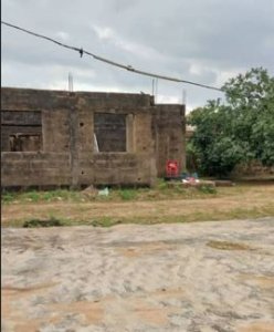 For sale: Half a plot of land available for sale