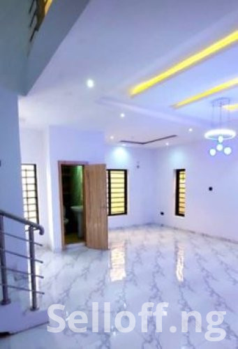 To Let: Newly built semi-detached 4-bedroom duplex for rent.