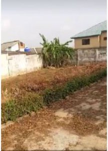 For Sale:  A cut out land space of over 400sqm