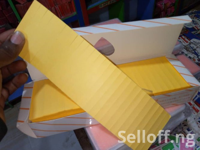 Laundry water resistant tagging paper