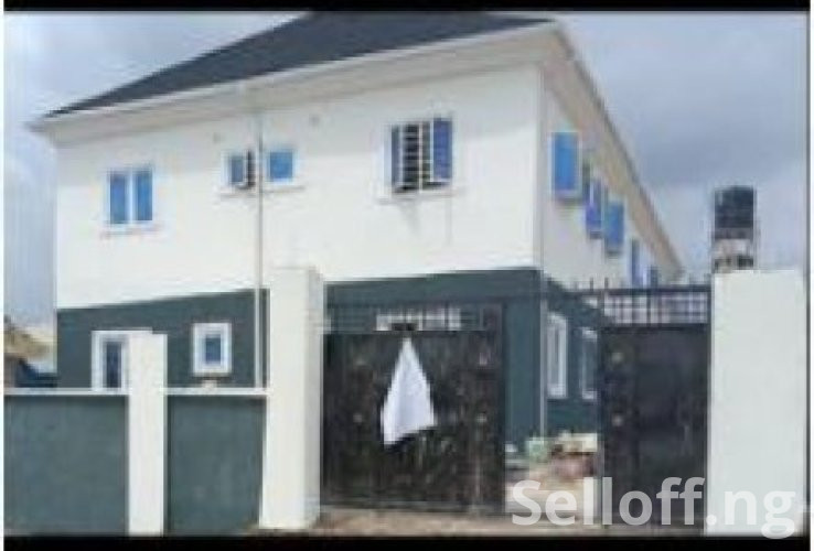 A fairly used 4 units of 3 bedroom flats with contemporary facilities.