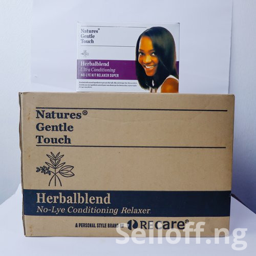 Herbalblend Ultra Conditioning No-Lye Kit Relaxer Super