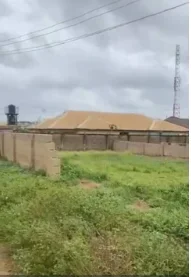 For Rent: A corner piece plot of land