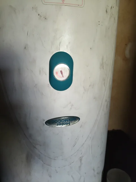 Haier thermocool over head water heater
