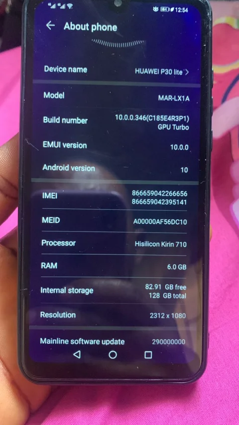 Huawei p30 lite