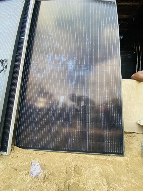 450watts 132cells original Longi fullblack high voltage solar panels