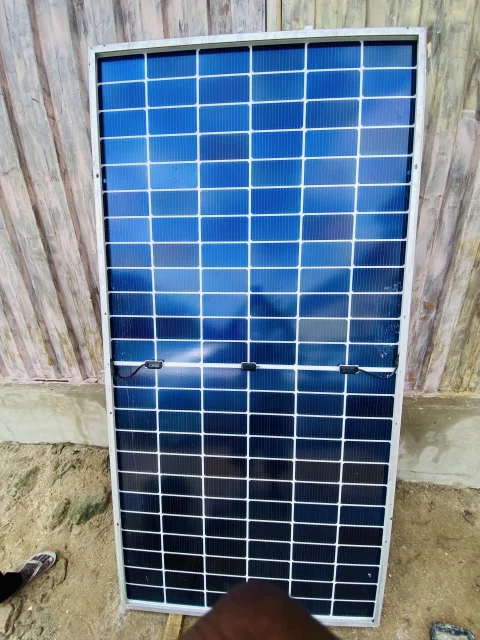 580watts 144cells original jinko biaficial high voltage solar panels