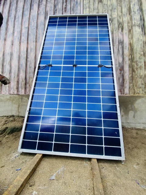 580watts 144cells original jinko biaficial high voltage solar panels