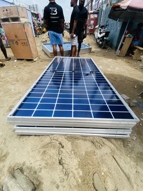 550watts 144cells original jinko biaficial high voltage solar panels