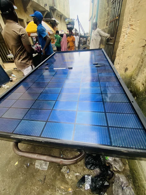 450watts 108cells original Canadian Biaficial fullback high voltage solar panels