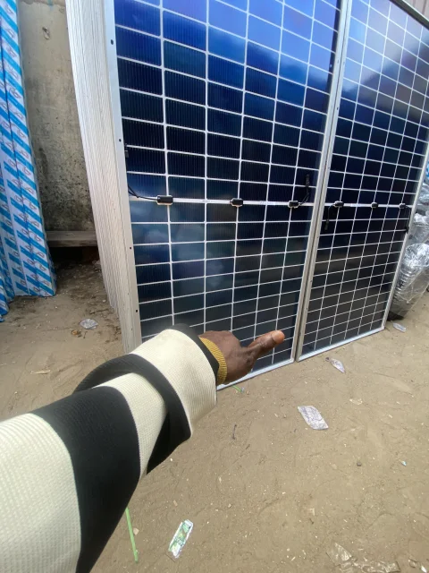 650watts 144cells original jinko biaficial high voltage solar panels