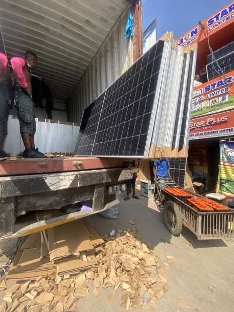 650watts 144cells high efficiency Biaficial solar panels