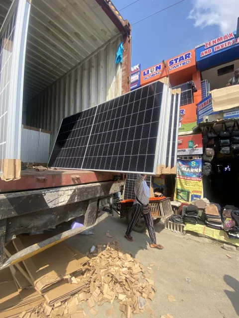 650watts 144cells high efficiency Biaficial solar panels