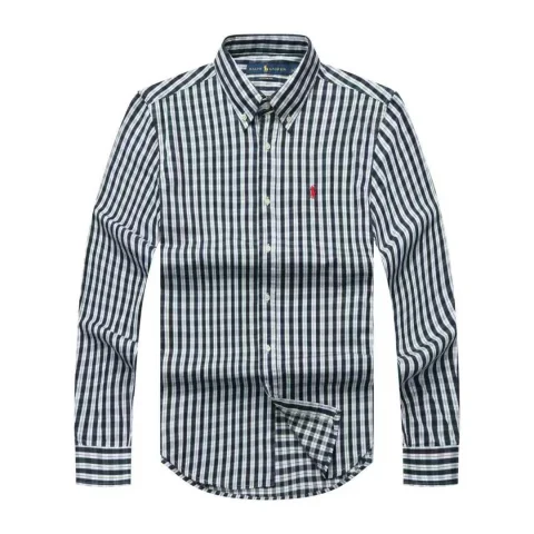 Quality polo ralph Lauren Oxford checkers shirts 5