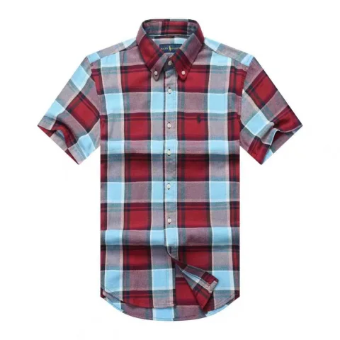 Ralph Lauren Oxford short sleeve checkers shirts 3