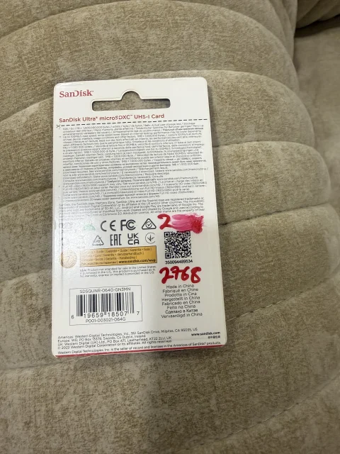 Sandisk Ultra microSDXC 64GB