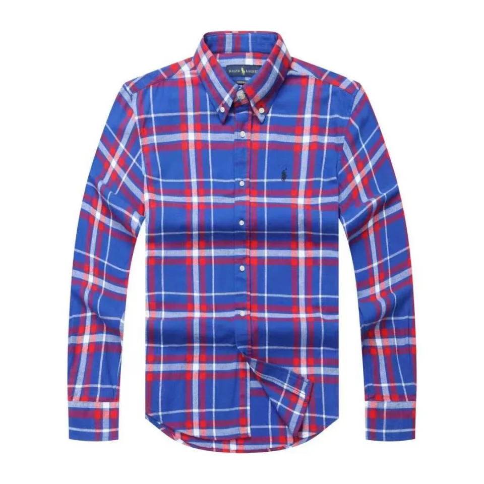 Quality polo ralph Lauren Oxford checkers shirts