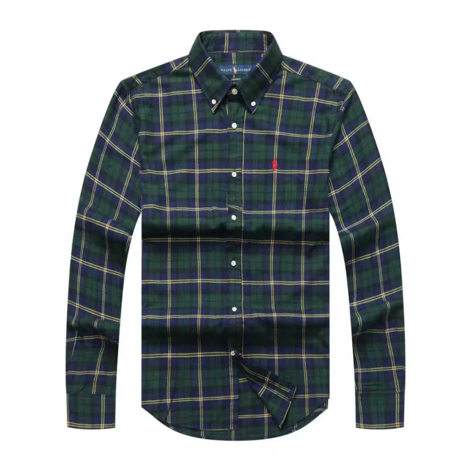 Quality polo ralph Lauren Oxford checkers shirts