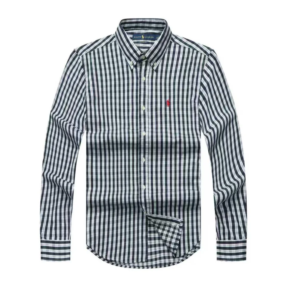 Quality polo ralph Lauren Oxford checkers shirts