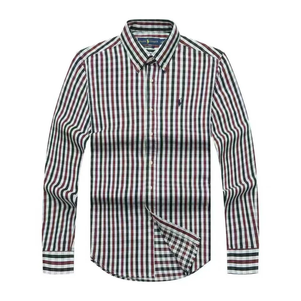 Quality polo ralph Lauren Oxford checkers shirts