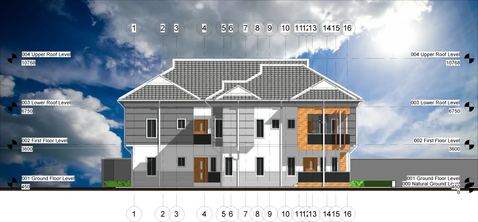 Architect For Your Bungalows Flats Duplexes And Others Designs Drawings.