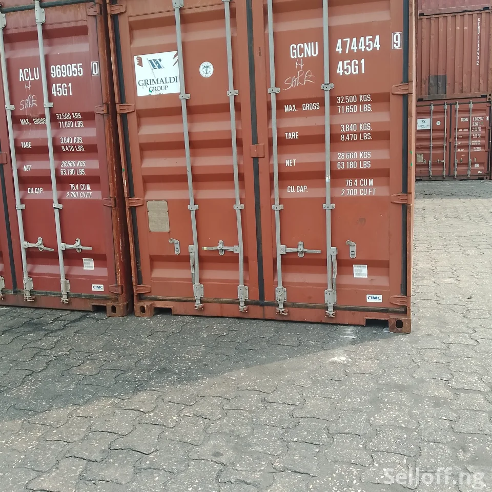 20ft empty containers