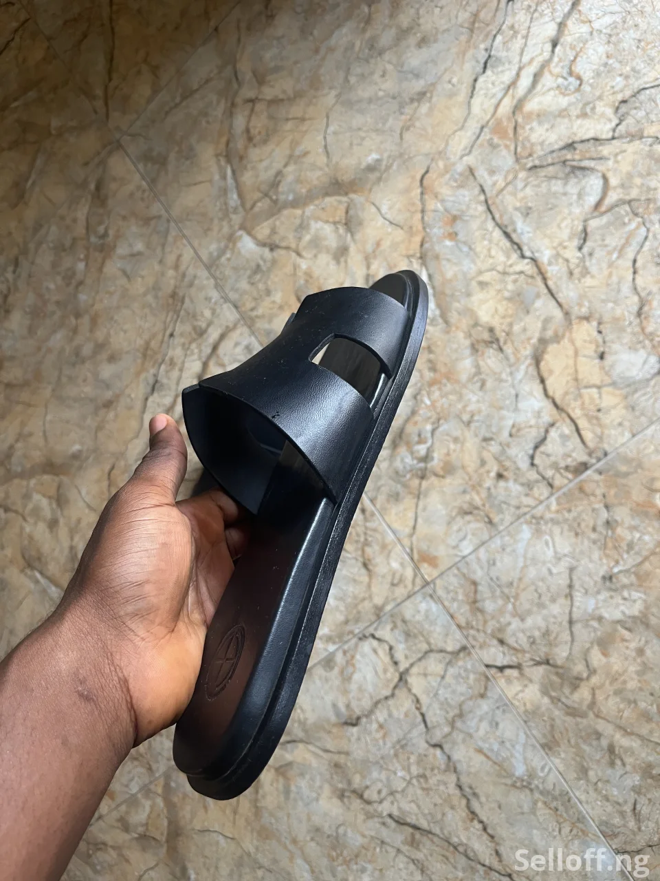 Men’s Casual Leather Slippers