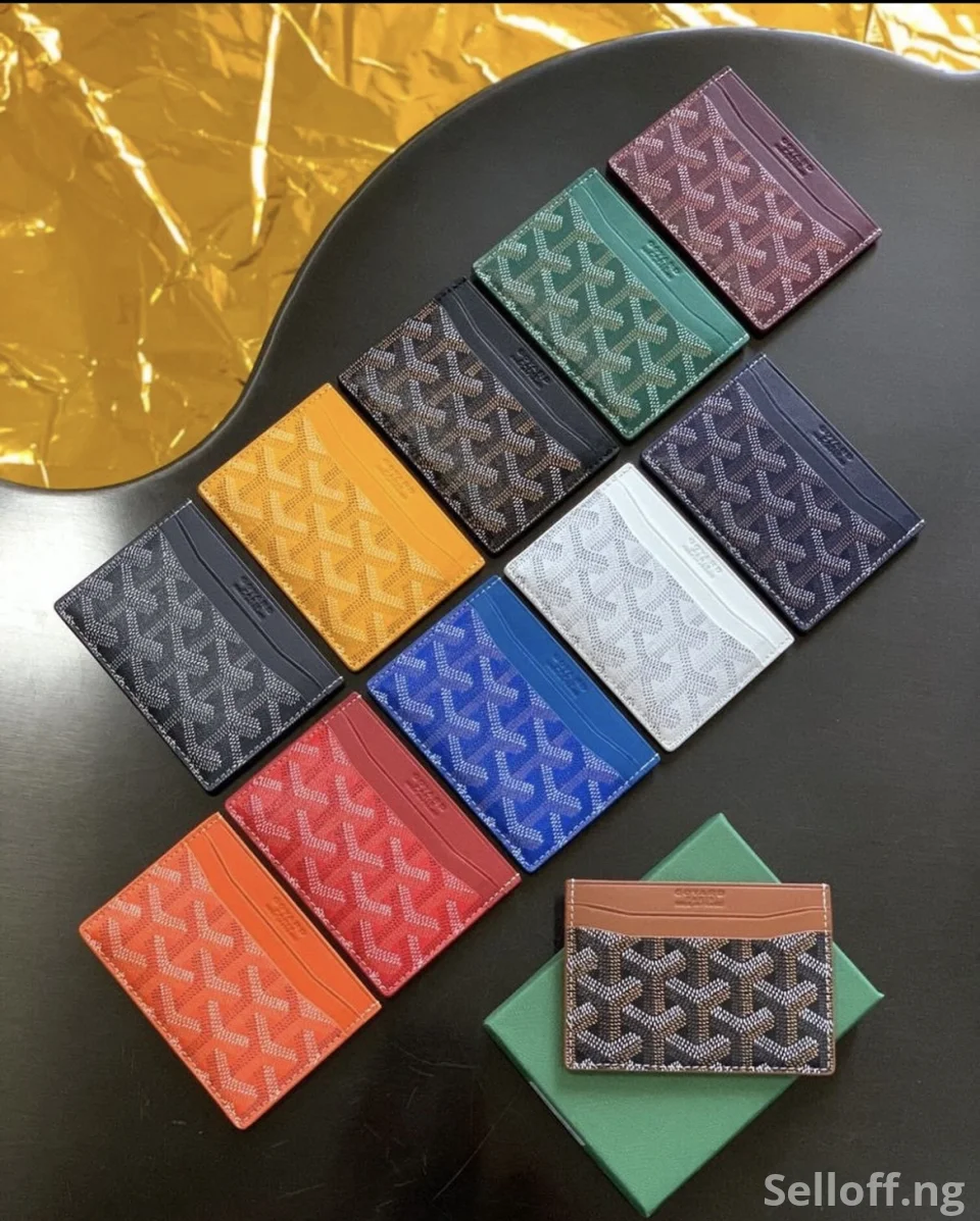 Goyard luxury wallets