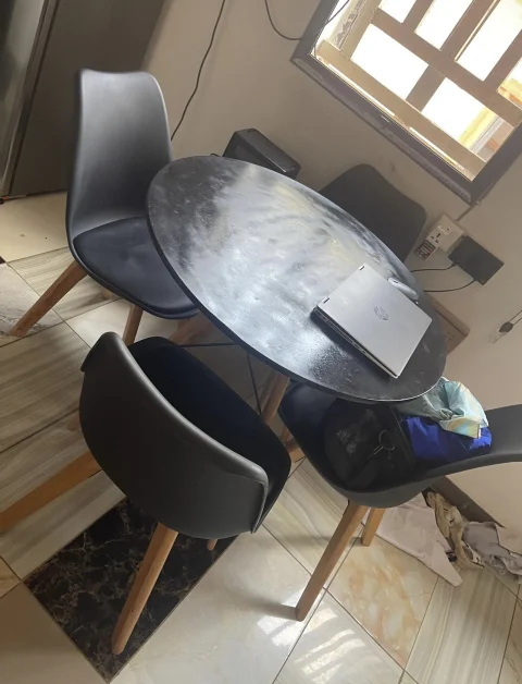 Dining table with 4 chairs