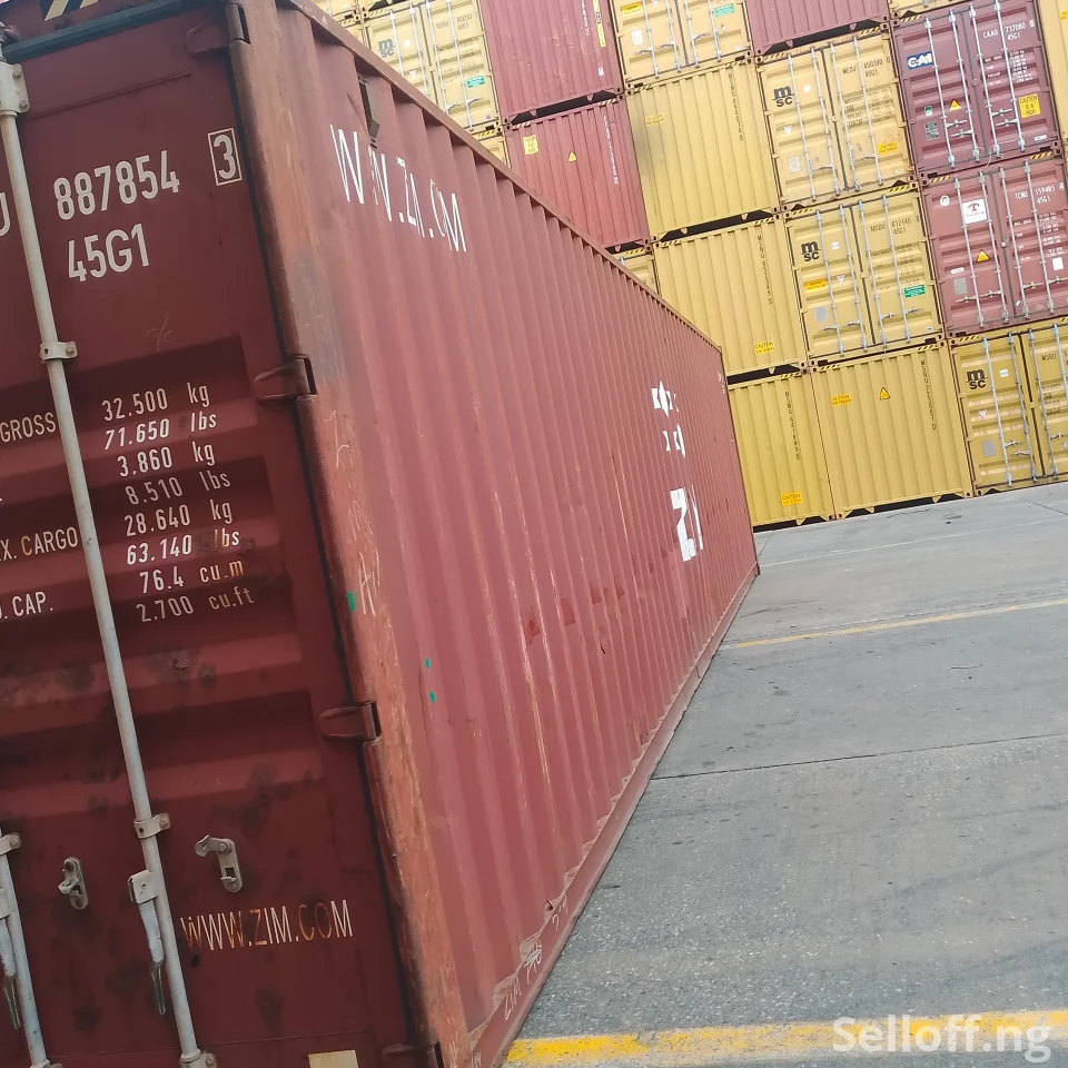 Zim 40ft Empty containers
