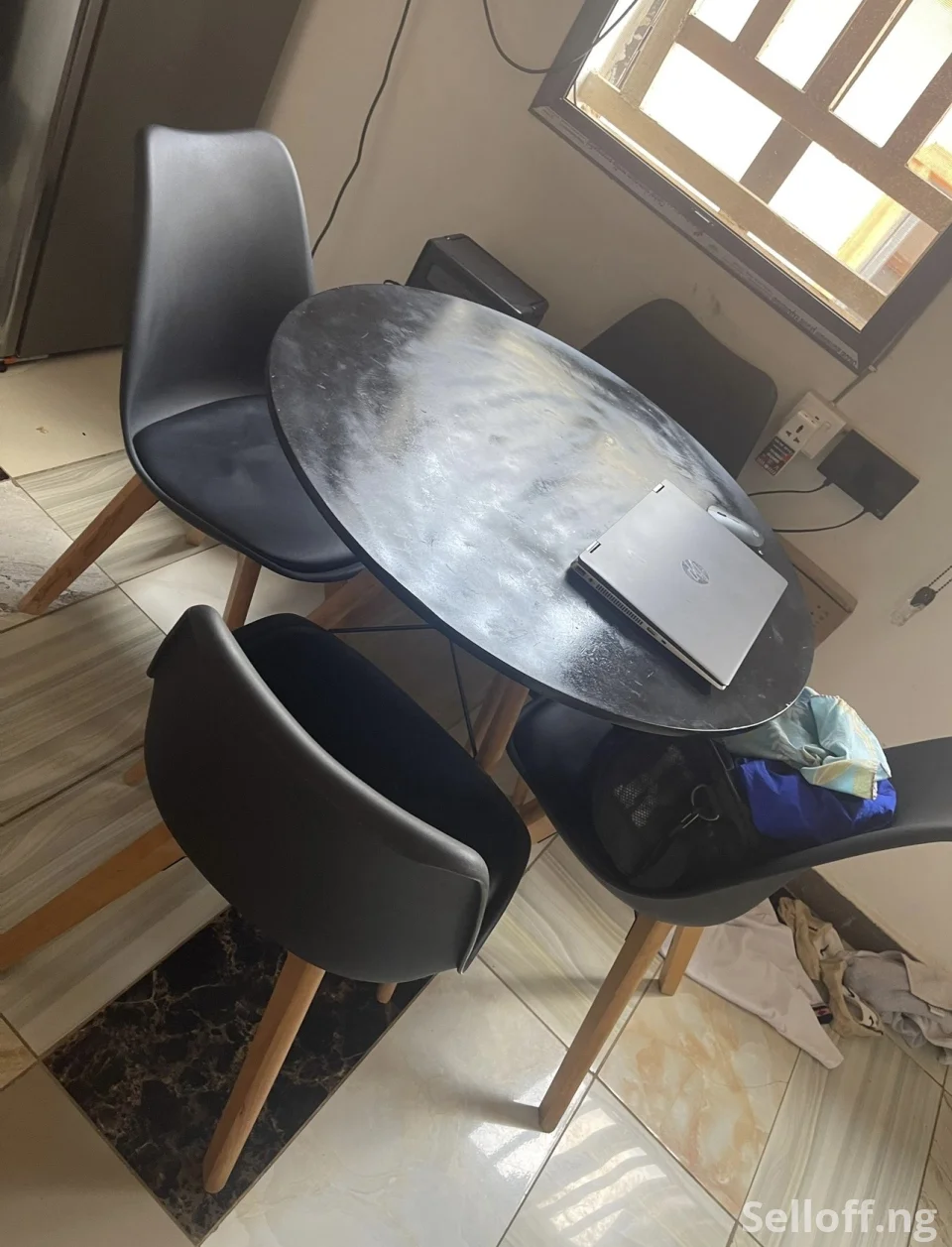 Dining table with 4 chairs