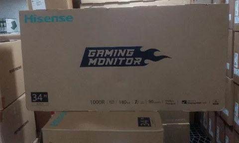 HISENSE 34 INCH CURVED DISPLAY GAMING MONITOR