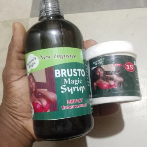 Brustol Magic Syrup+Cream for Breast Firming and Enlargement