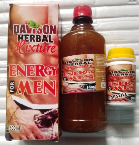 Davidson Herbal Energy for Men Herbal Mixture Liquid+Capsule