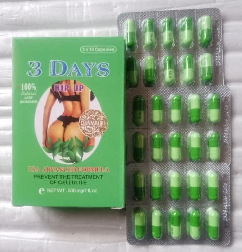 30Pills 3 Days Hip and Big Butt Enlargement Capsule