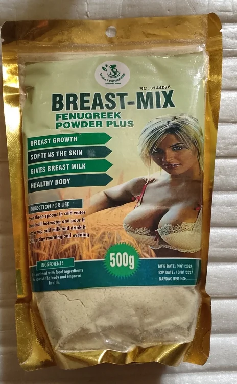 Breast Mix Fenugreek Powder for Breast Firming and Enlargement big size