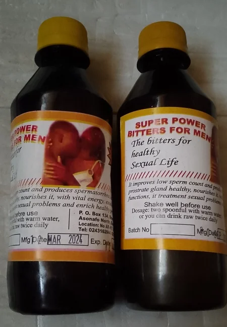 Super Power Syrup, Bitters for Penis Enlargement