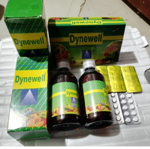 2 Dynewell Syrup Combo Dynewell 50 Tablets