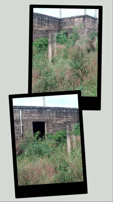 Distress Sales: A 1209sqm Land size with a carcass building structure on it.