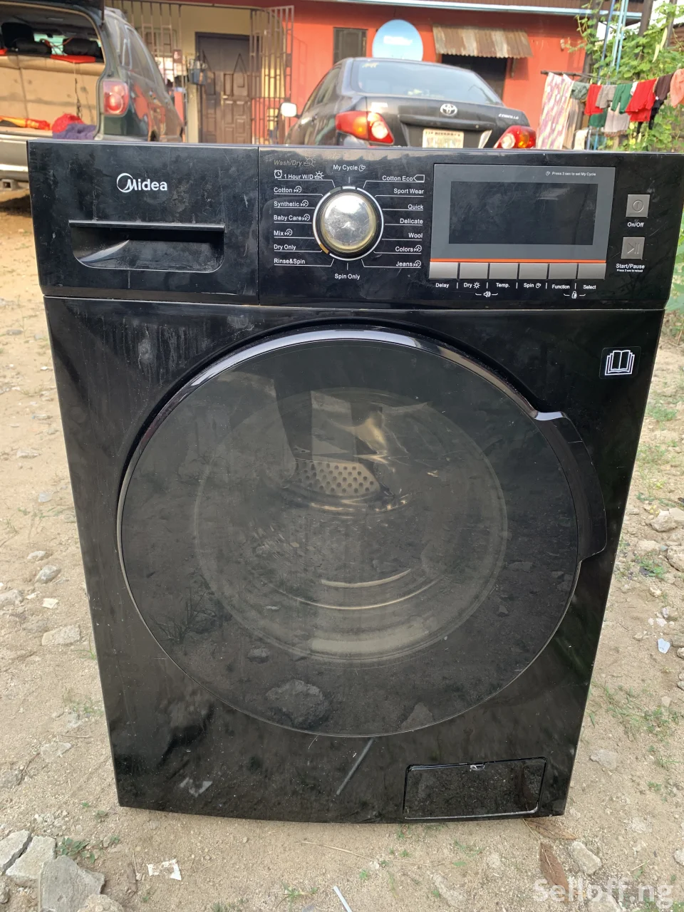 12kg Midea Washing Machine (Wash, Rinse, Dry)