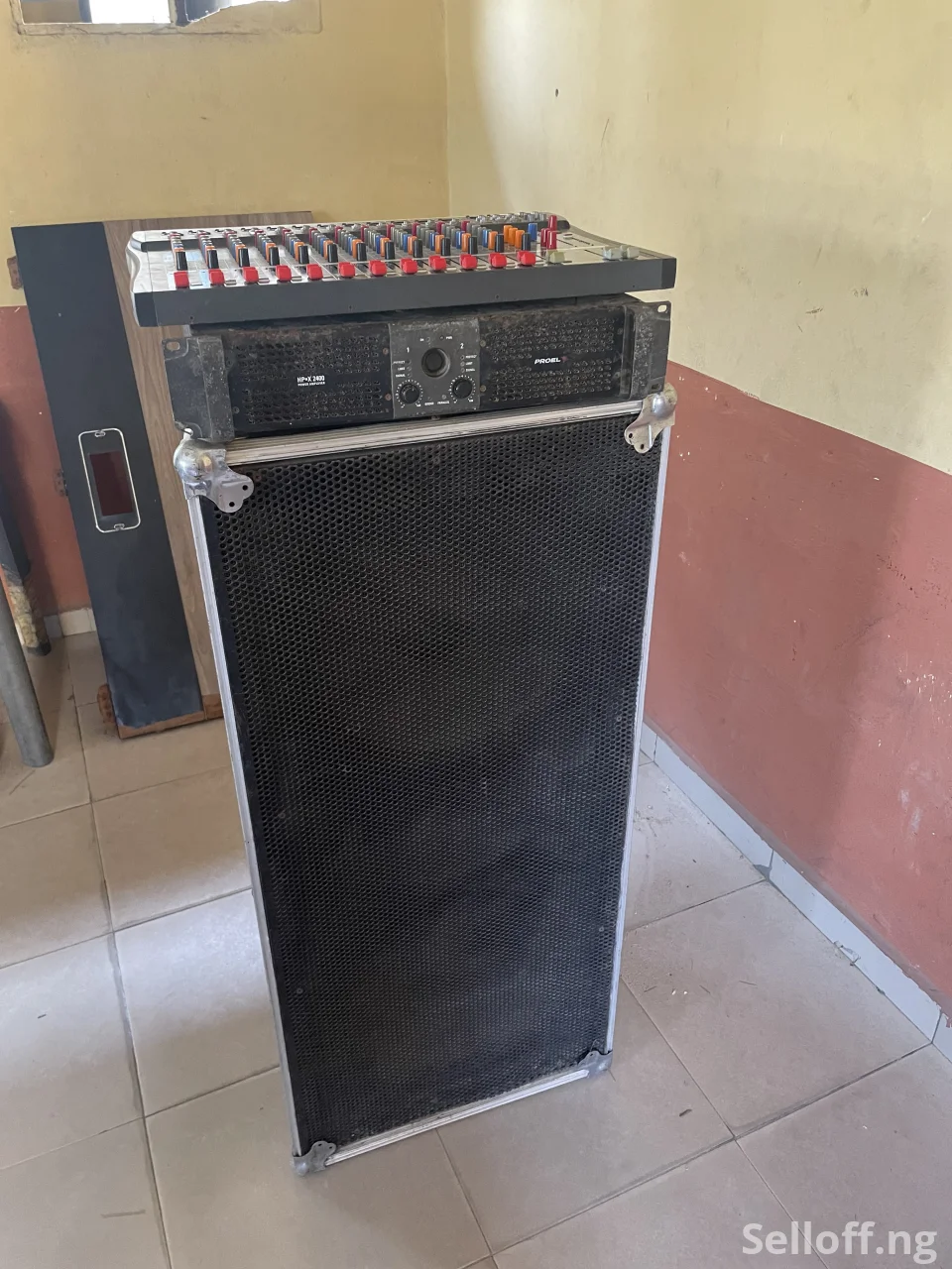 Complete PA system Bundle (Yamaha Mixer, Proel, Full range speaker)