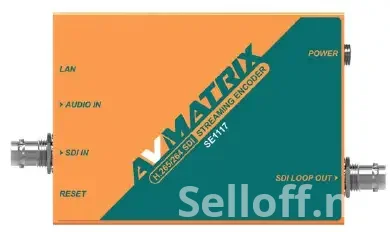 AVMATRI (H.265/264 SDI STREAMING ENCODER SE1117