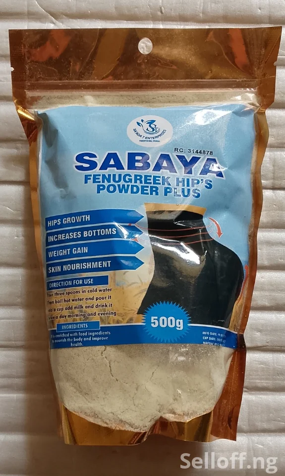 Sabaya Fenugreek Butt and Hips Enlargement Powder