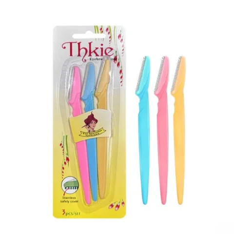 Tinkle 3-in-1 Eyebrow Shaper (Precision Razor Set for Eyebrows & Facial Hair)