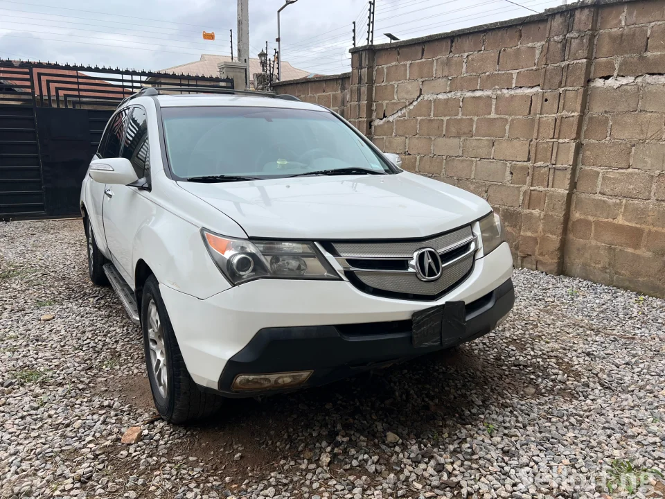 Neat Acura MDX SUV 4dr AWD (3.7 6cyl 5A) 2008 White