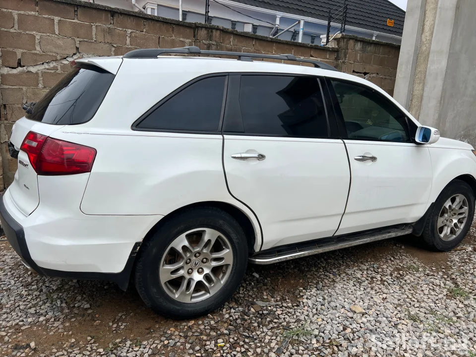 Neat Acura MDX SUV 4dr AWD (3.7 6cyl 5A) 2008 White