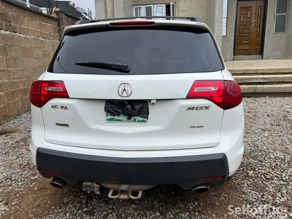 Neat Acura MDX SUV 4dr AWD (3.7 6cyl 5A) 2008 White